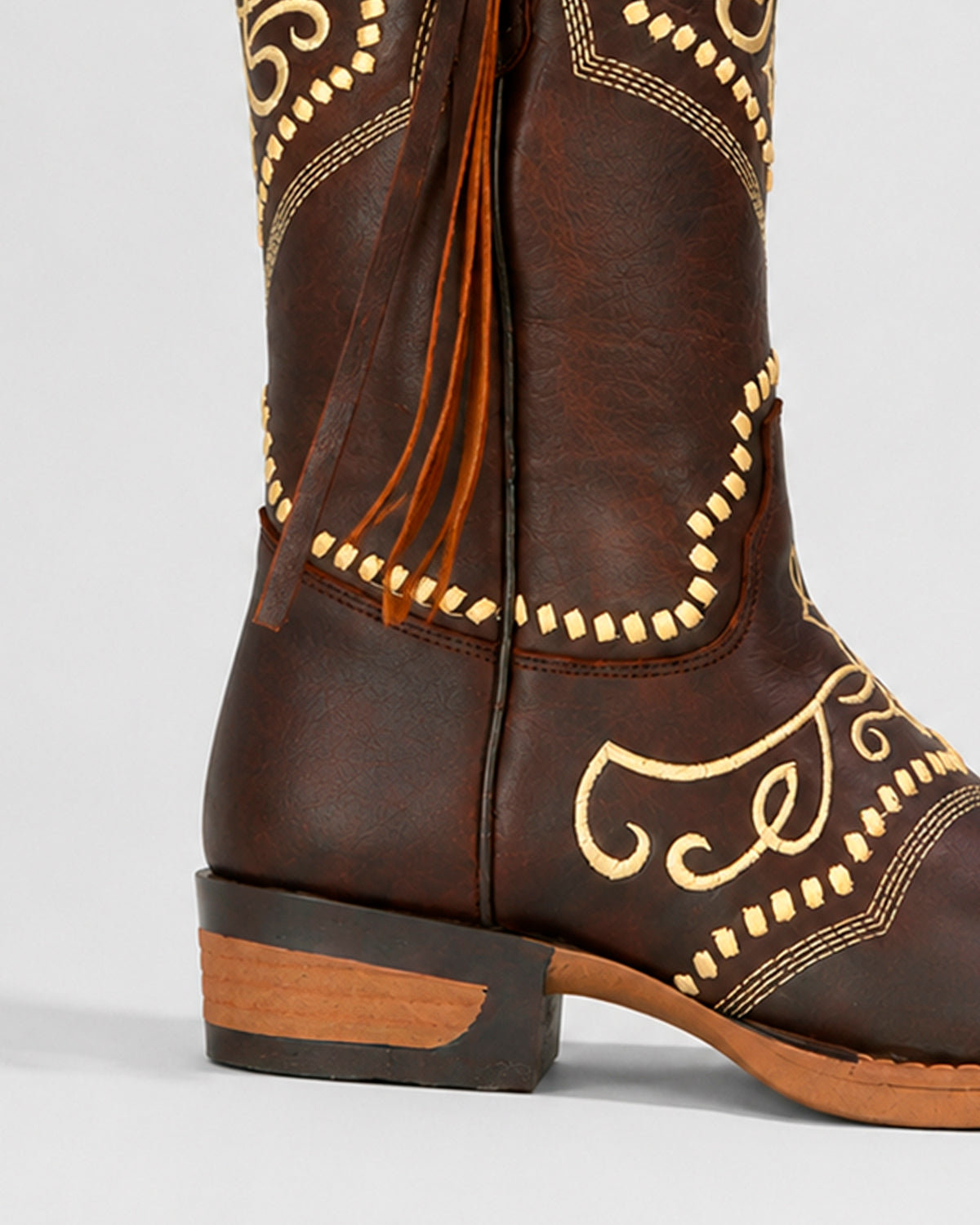 Bota Vaquera Piel 36443 Café