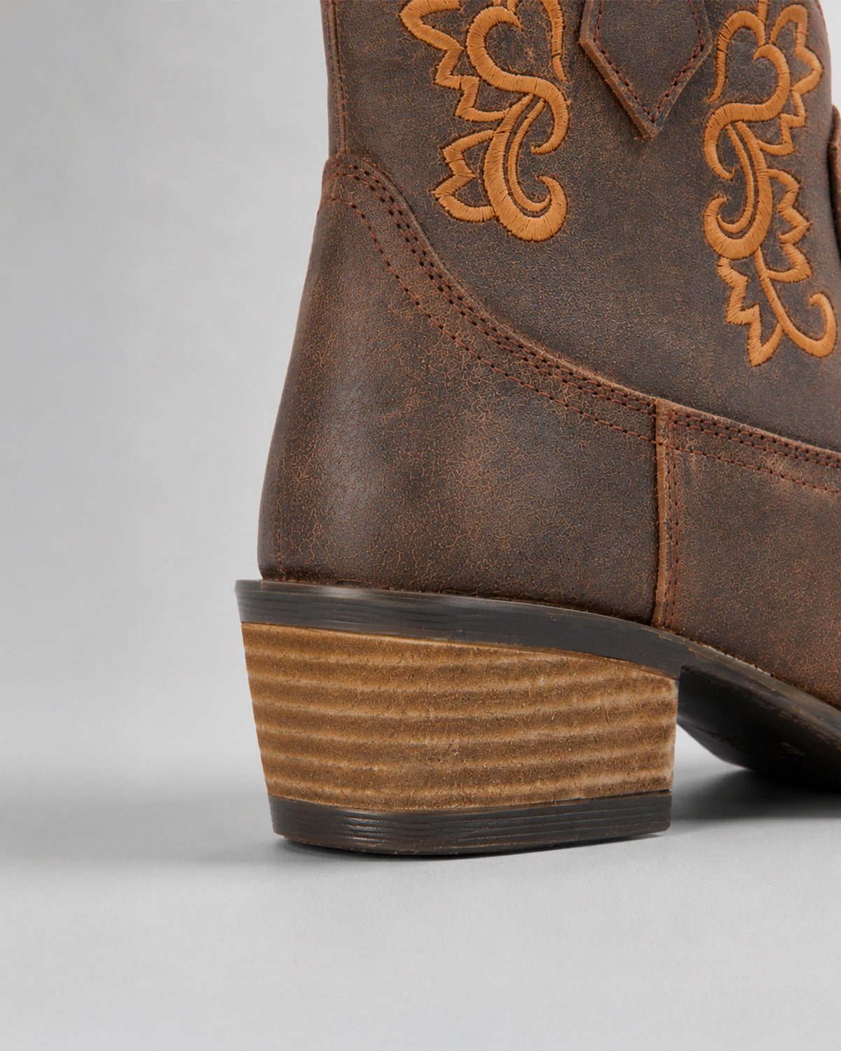 Botin Vaquero Piel 36214 Brown