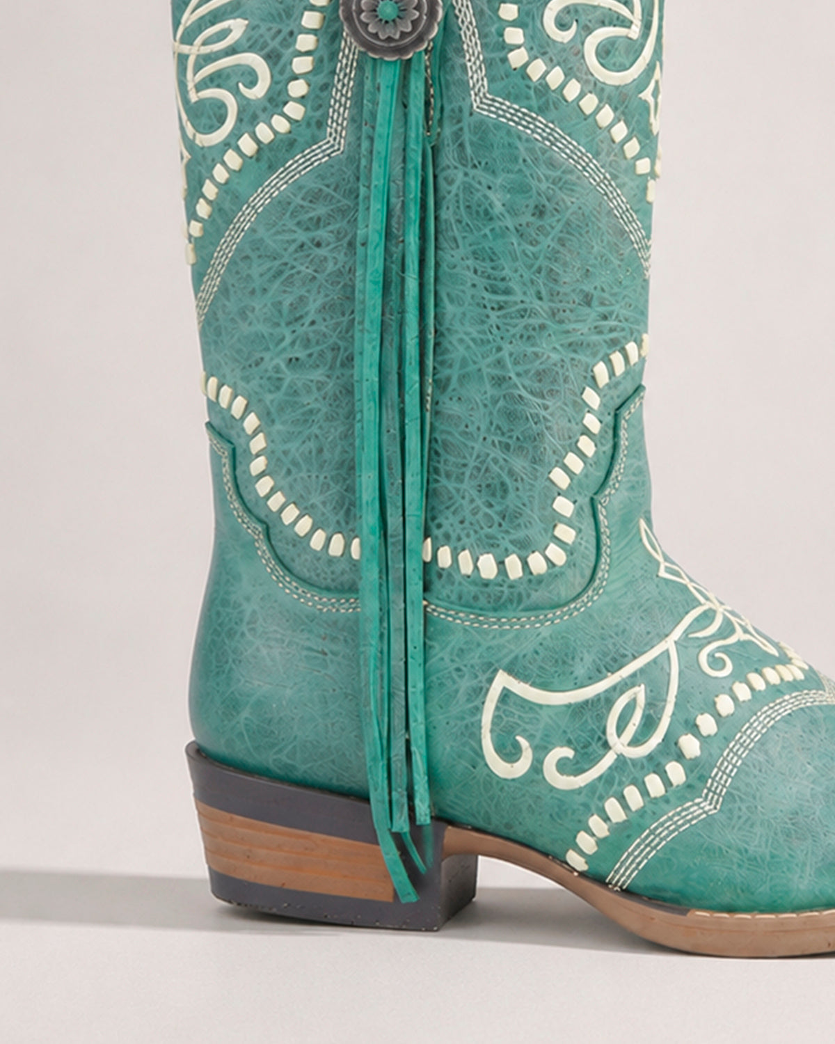 Bota VaqueraPiel 36443 Turqueza