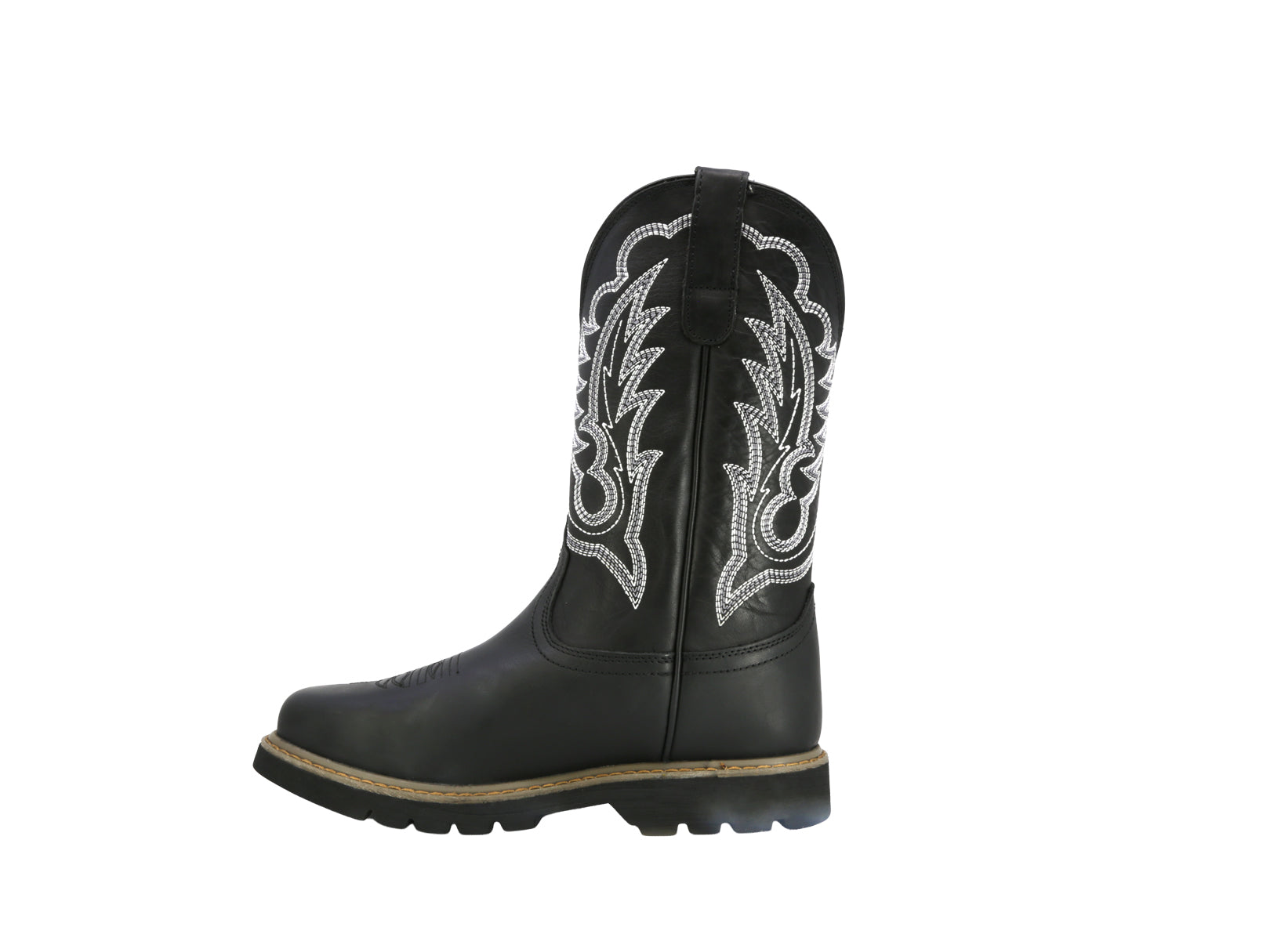 Bota Vaquera Piel Hombre Trabajo Resistente Cowboy Texaban