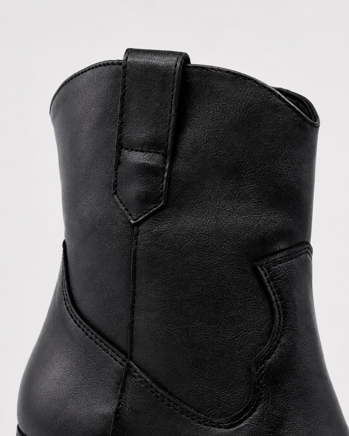 Botin Vaquero Piel 37660 Negro