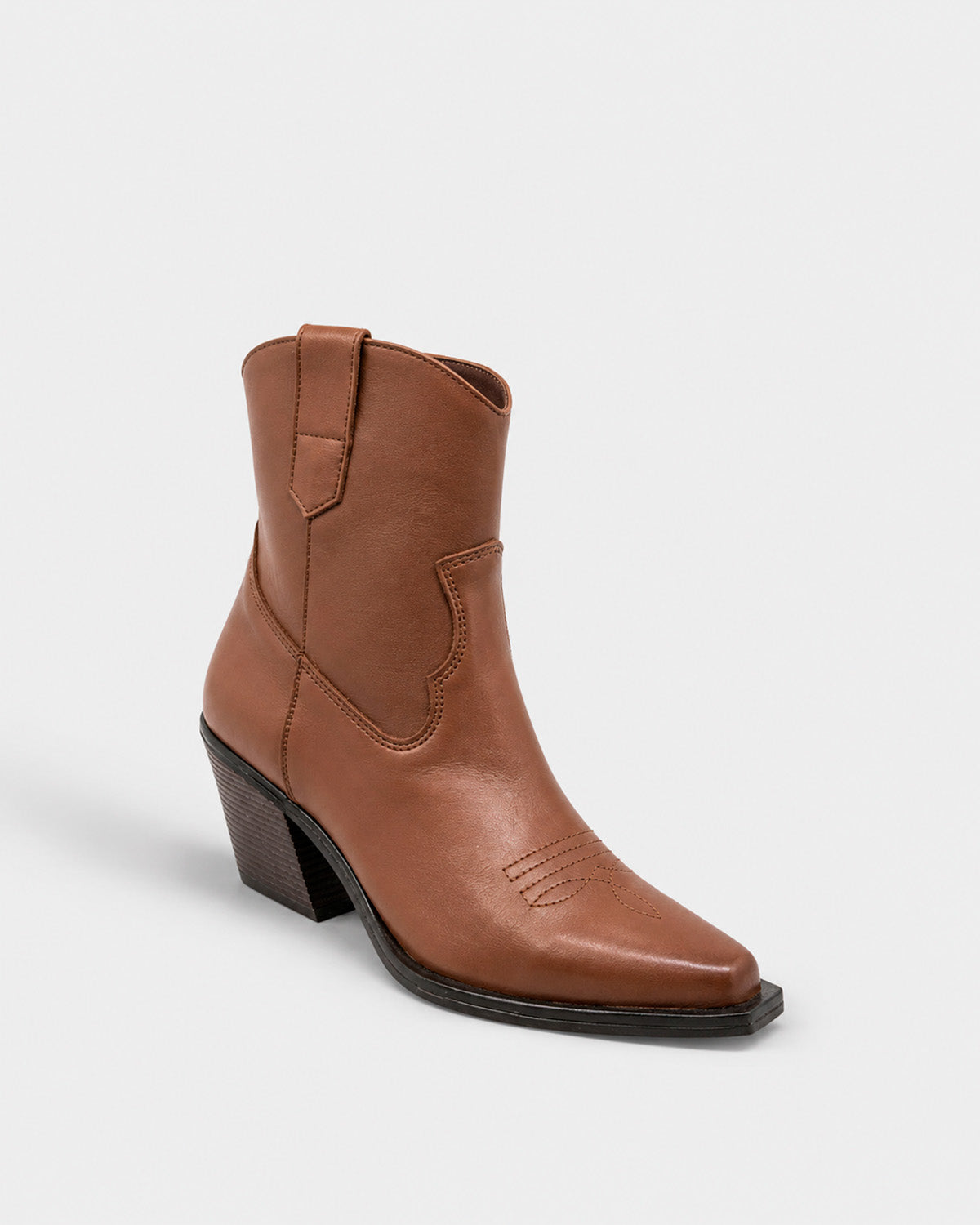 Botin Vaquero Mujer Piel Western Cowboy Casual Alba Texaban