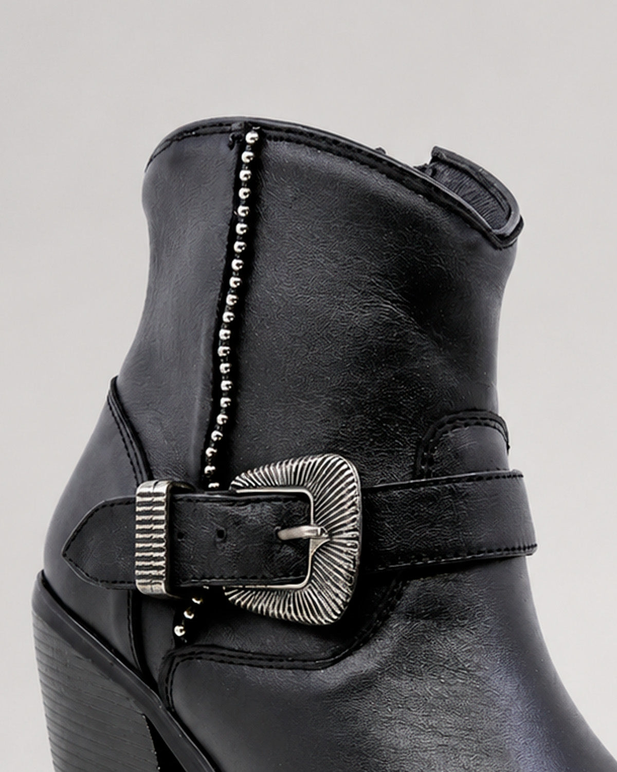 Botin Vaquero Mujer Piel Western Cowboy Casual Alba Texaban