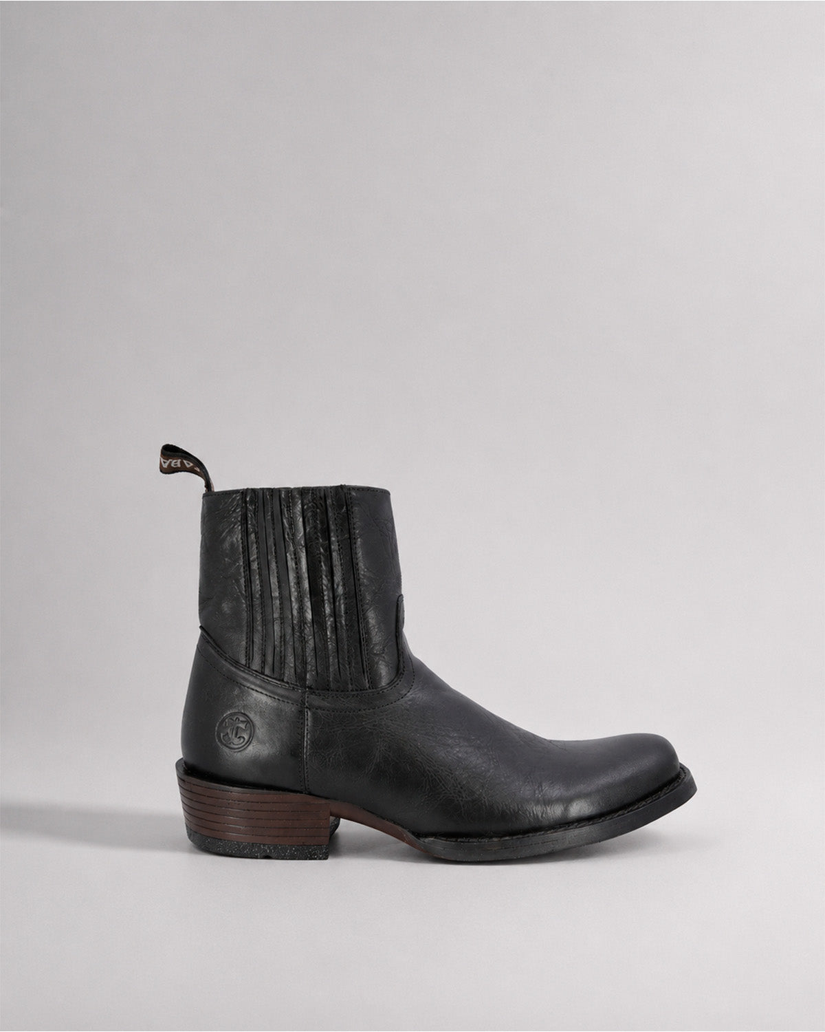 Botin Vaquero Piel 36464 Negro