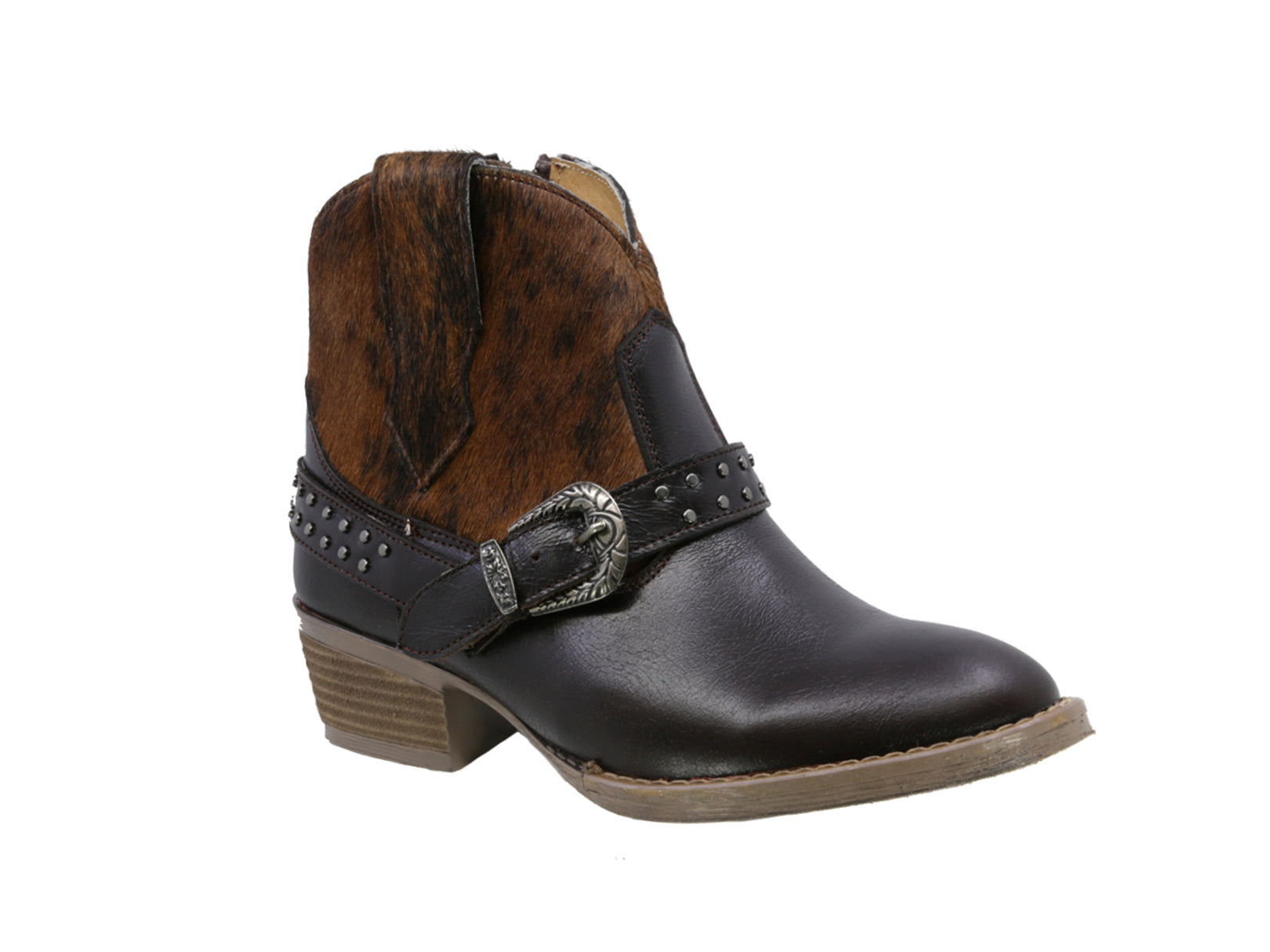 Botin Vaquero de Piel Mujer Western Cowboy y Casual Texaban