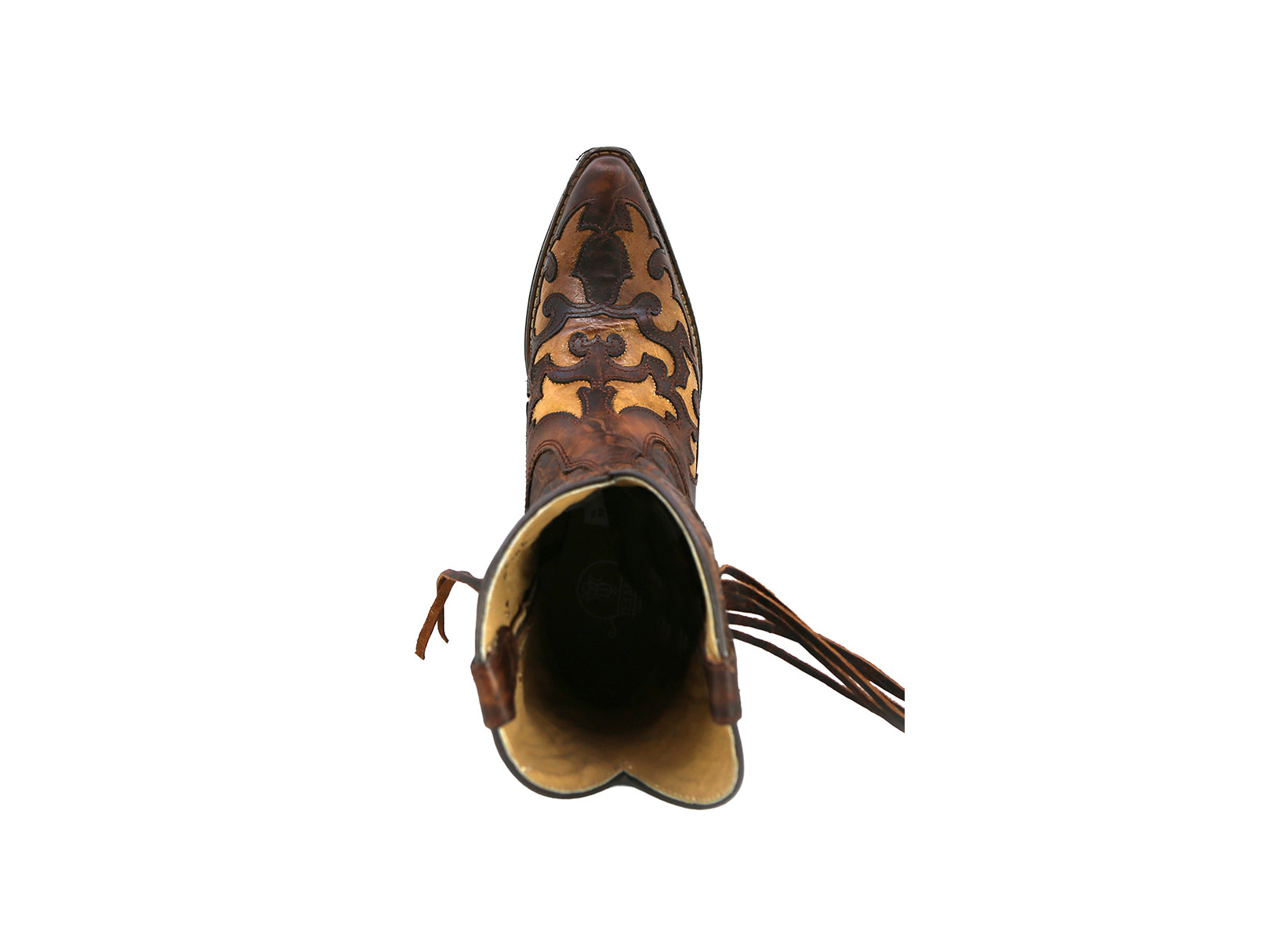 Bota Vaquera Texaban Eleonora 36196 Color Miel para Mujer