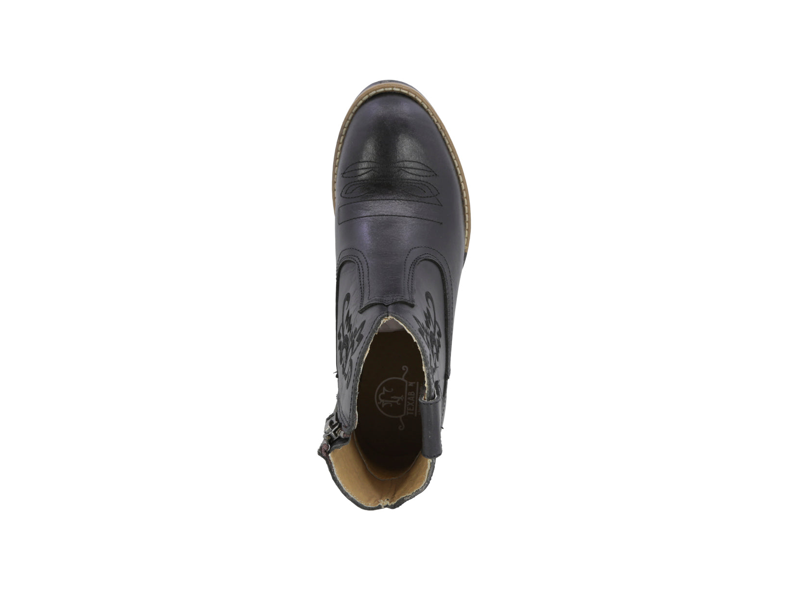 Bota Vaquera Texaban Dakota 36214 Negro para Dama
