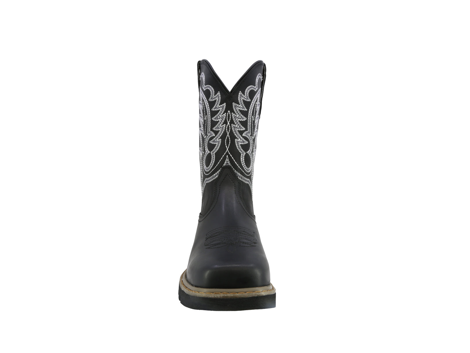 Bota Vaquera Piel Hombre Trabajo Resistente Cowboy Texaban