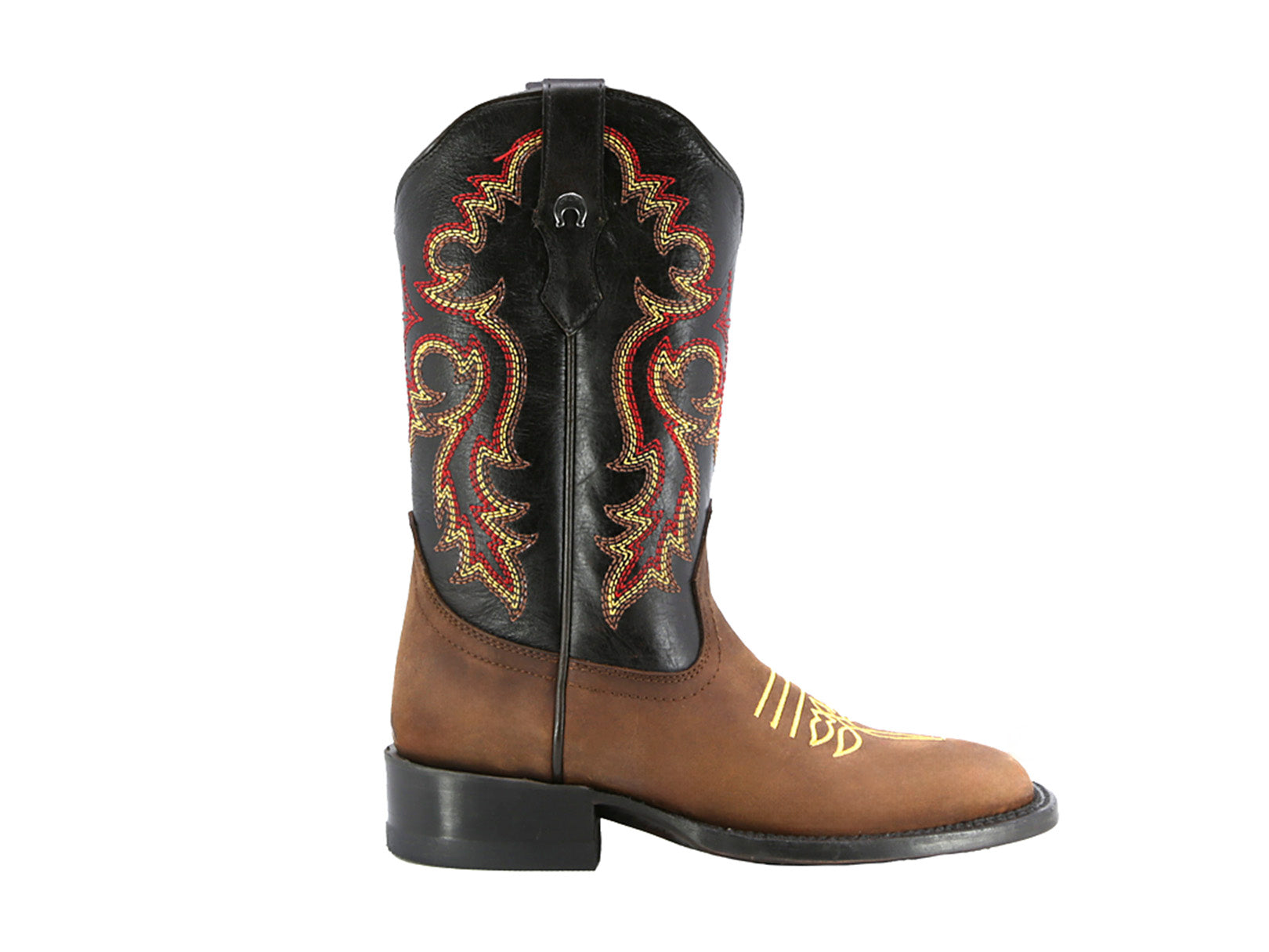 Bota Vaquera Rodeo Ranchera de Piel Artesanal Mujer Texaban