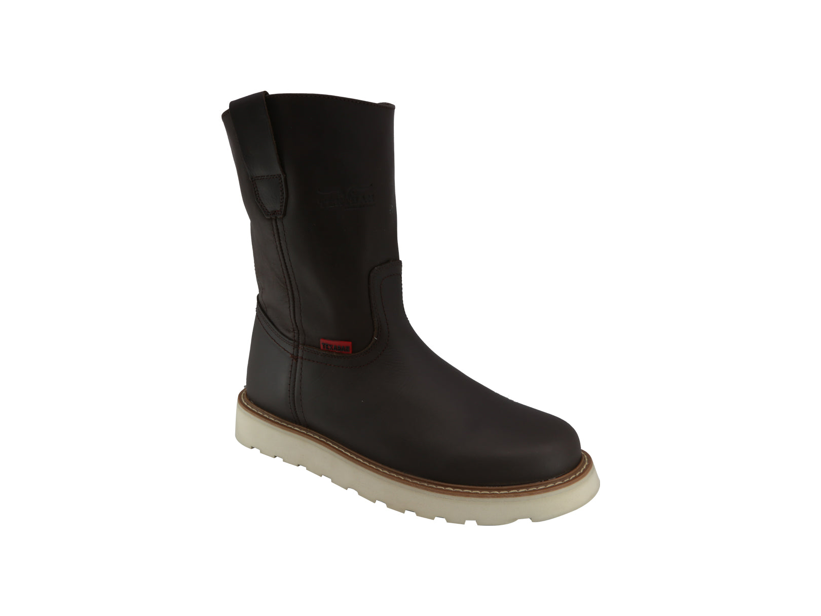Botin Vaquera Piel Hombre Trabajo Resistente Cowboy Texaban