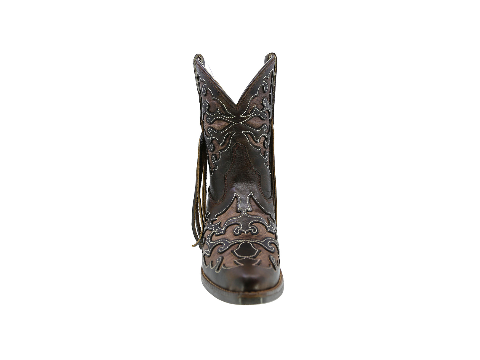 Bota Vaquera de Piel Mujer Barbas Rodeo Western Texaban