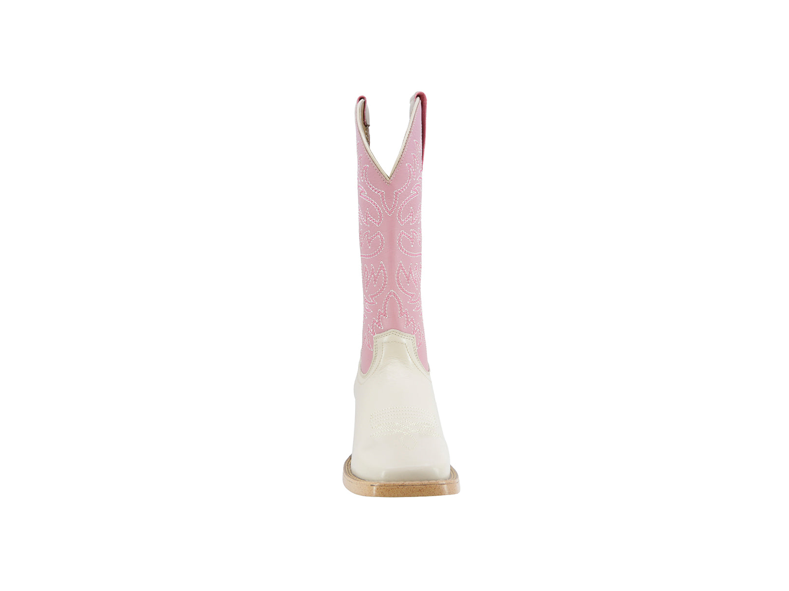 Bota Vaquera Texaban Texana 36403 Color Rosa y Blanco para Dama