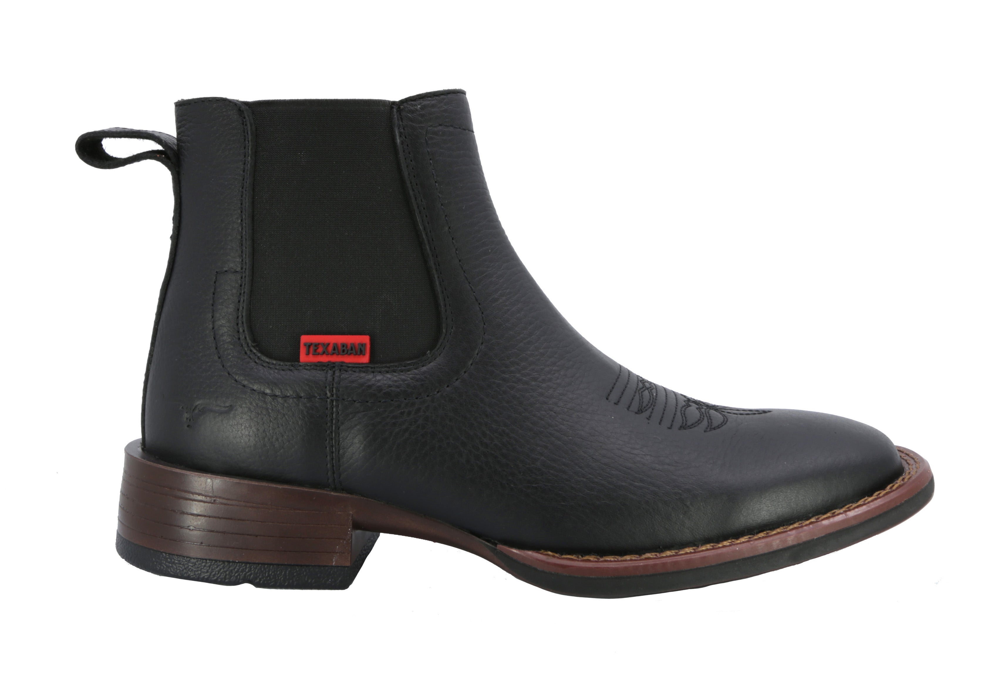 Botín Casual Alamo Negro Texaban 36200