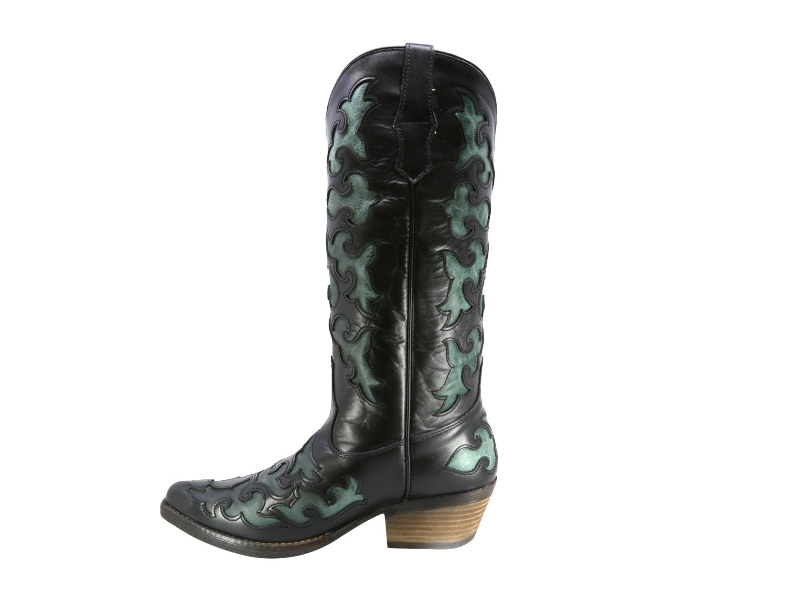 Bota Vaquera Texaban Eleonora 36199 Color Negro para Mujer