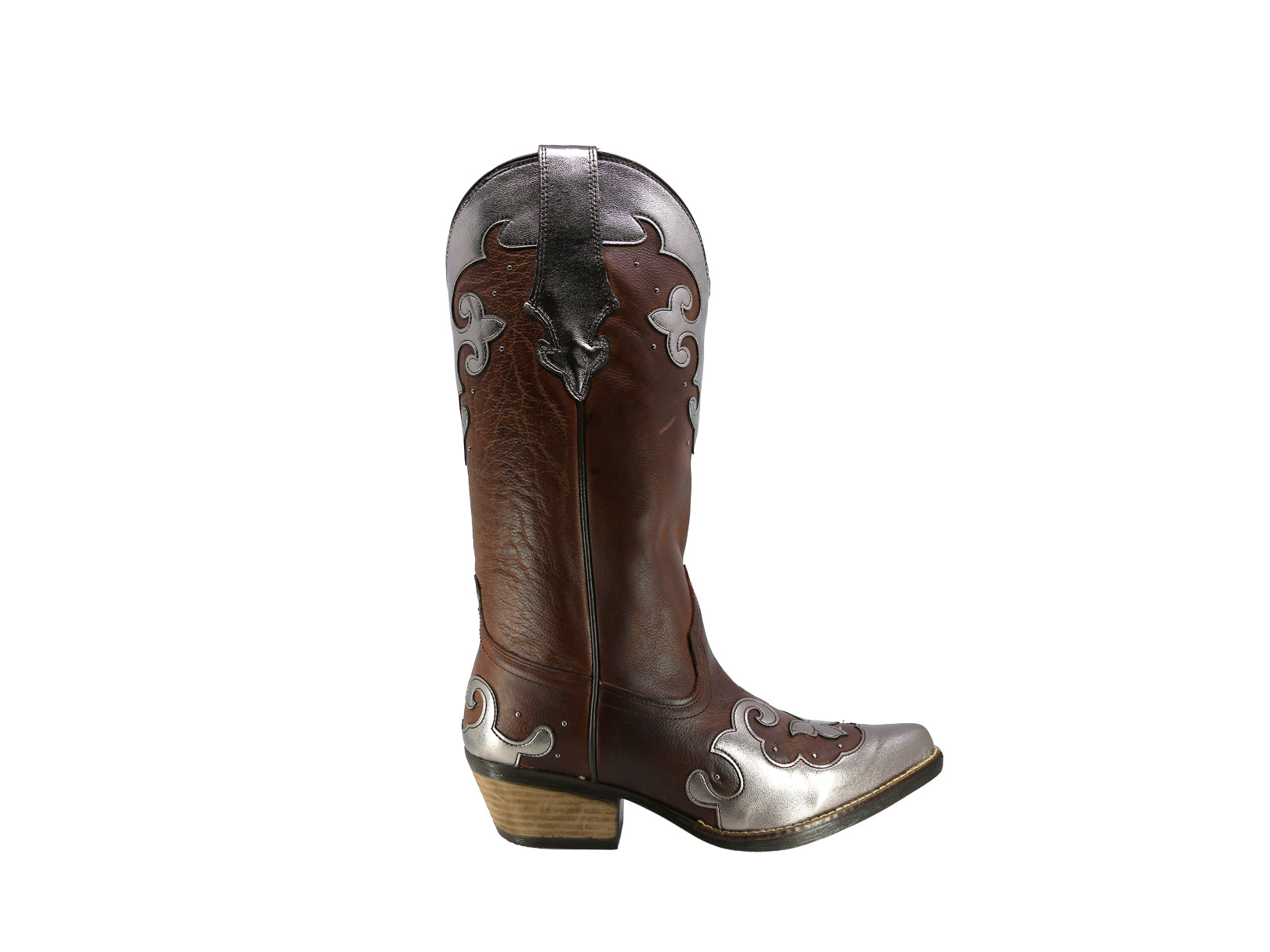 Bota Vaquera Texaban Eleonoara 36423 Café para Dama