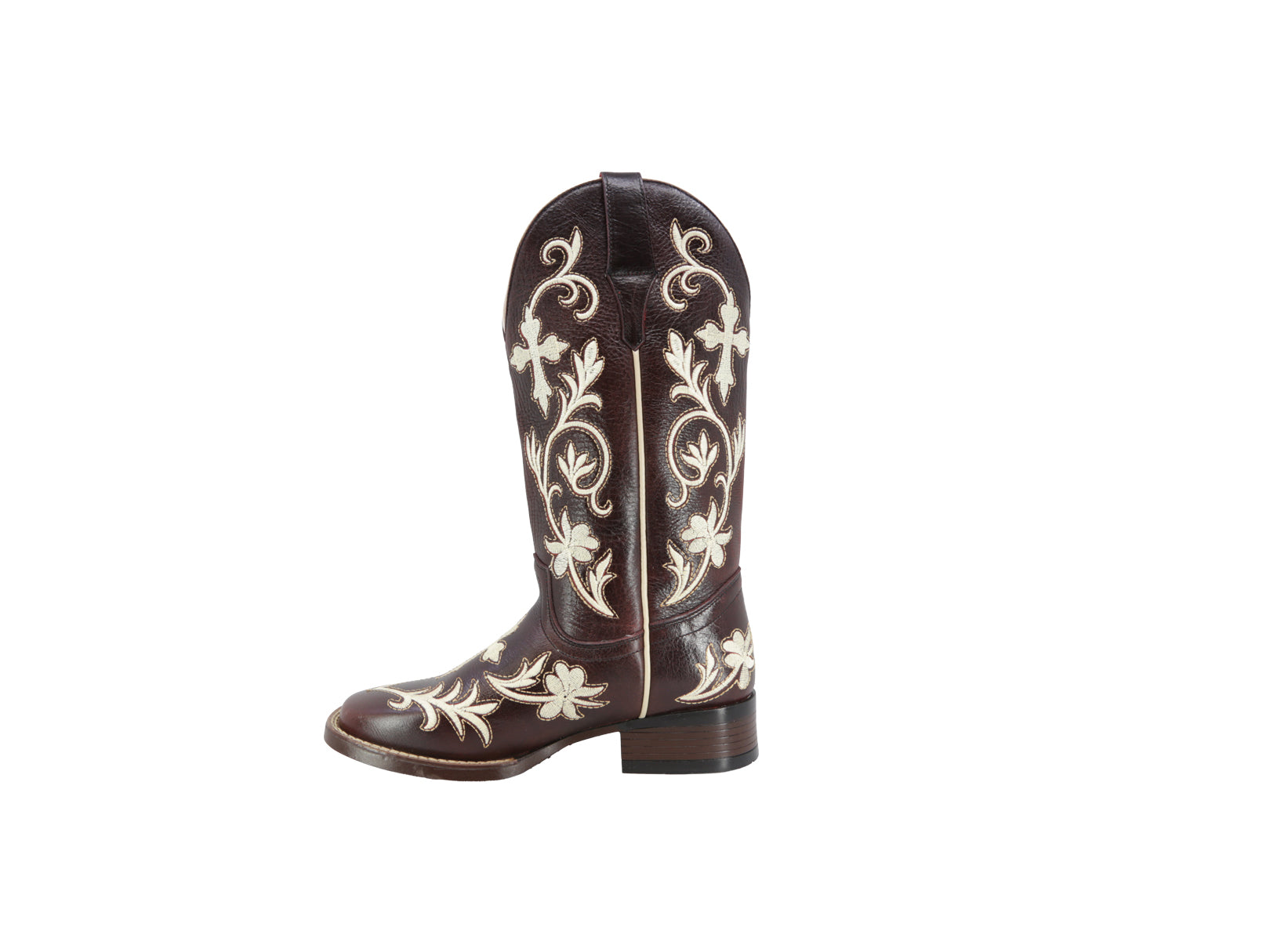 Bota Vaquera Texaban Texana 36400 Color Rojo