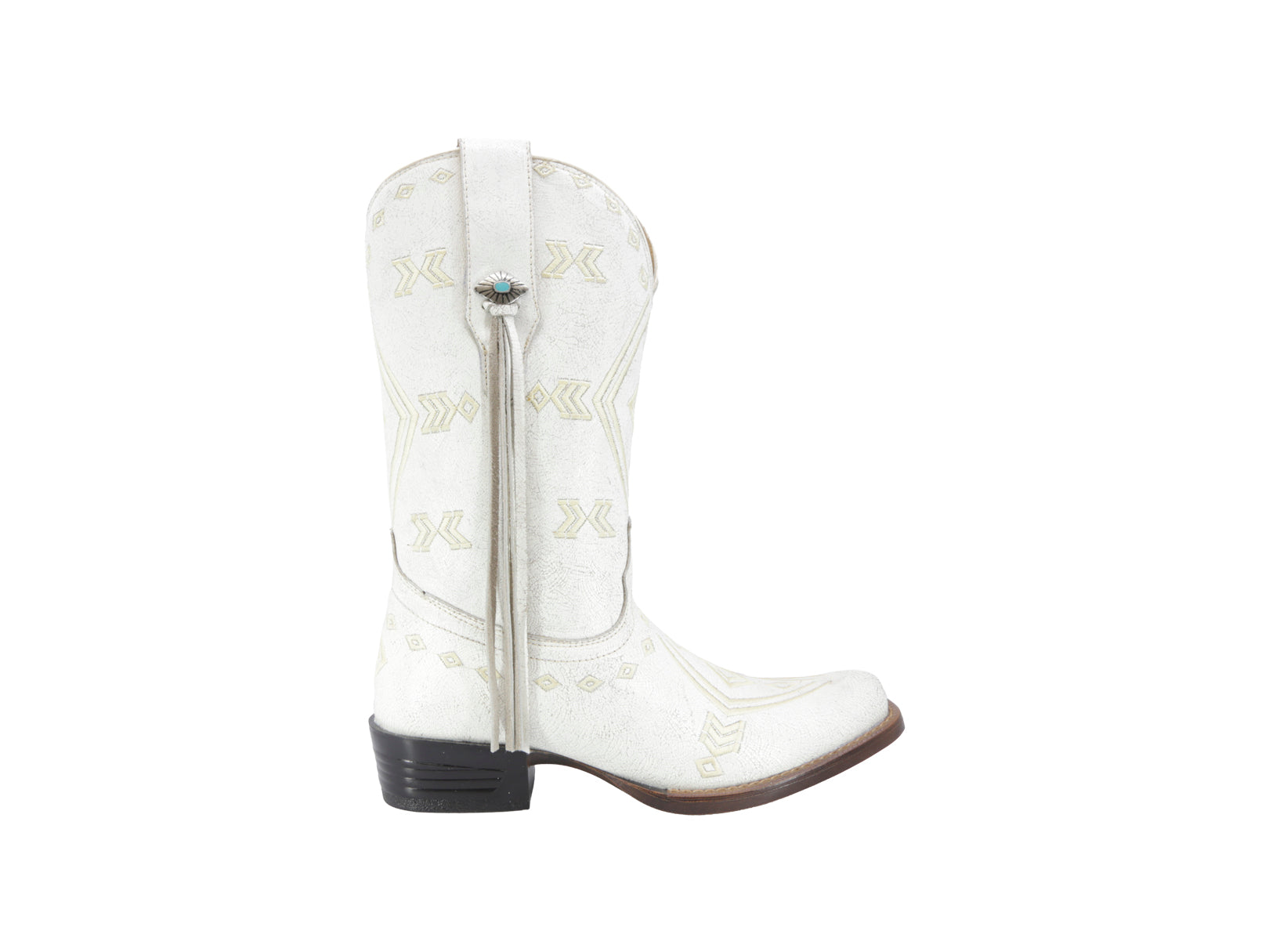 Bota Texaban Baluarte 36444 Blanca para Dama