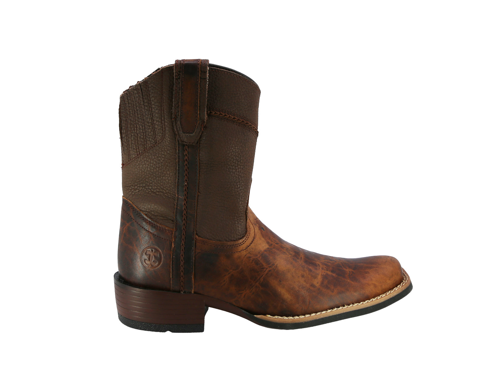Botin Vaquero Piel para Hombre Casual Western Alamo Texaban
