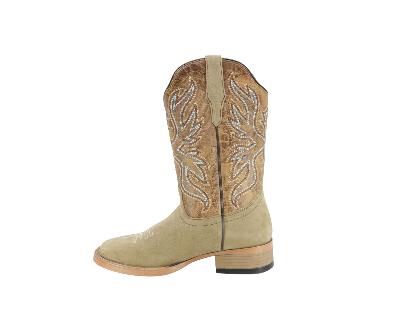 Bota Vaquera Texaban Texana 36402 Color Beige