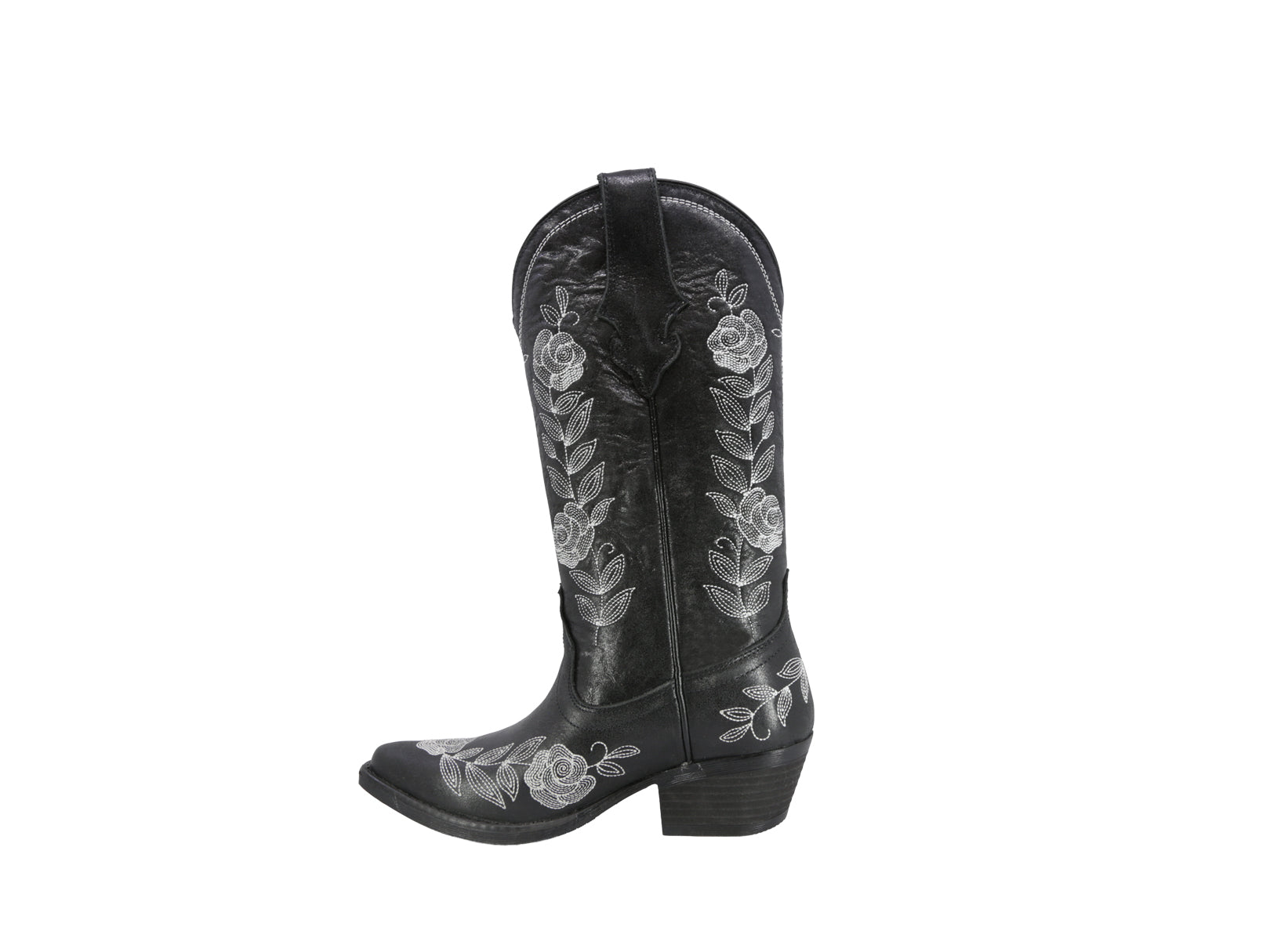 Bota Vaquera Texaban Eleonora 36425 Color Negra