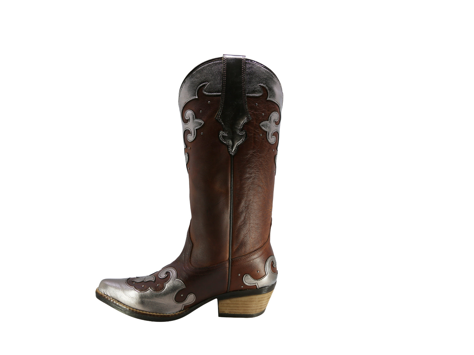 Bota Vaquera Texaban Eleonoara 36423 Café para Dama