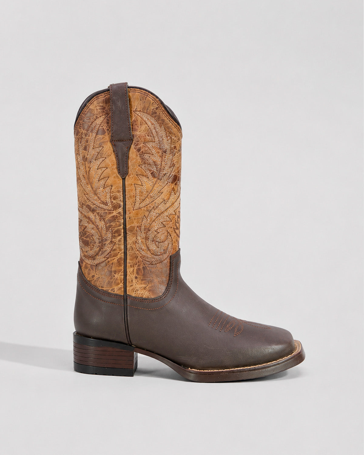 Bota Vaquera Piel 36215 Choco